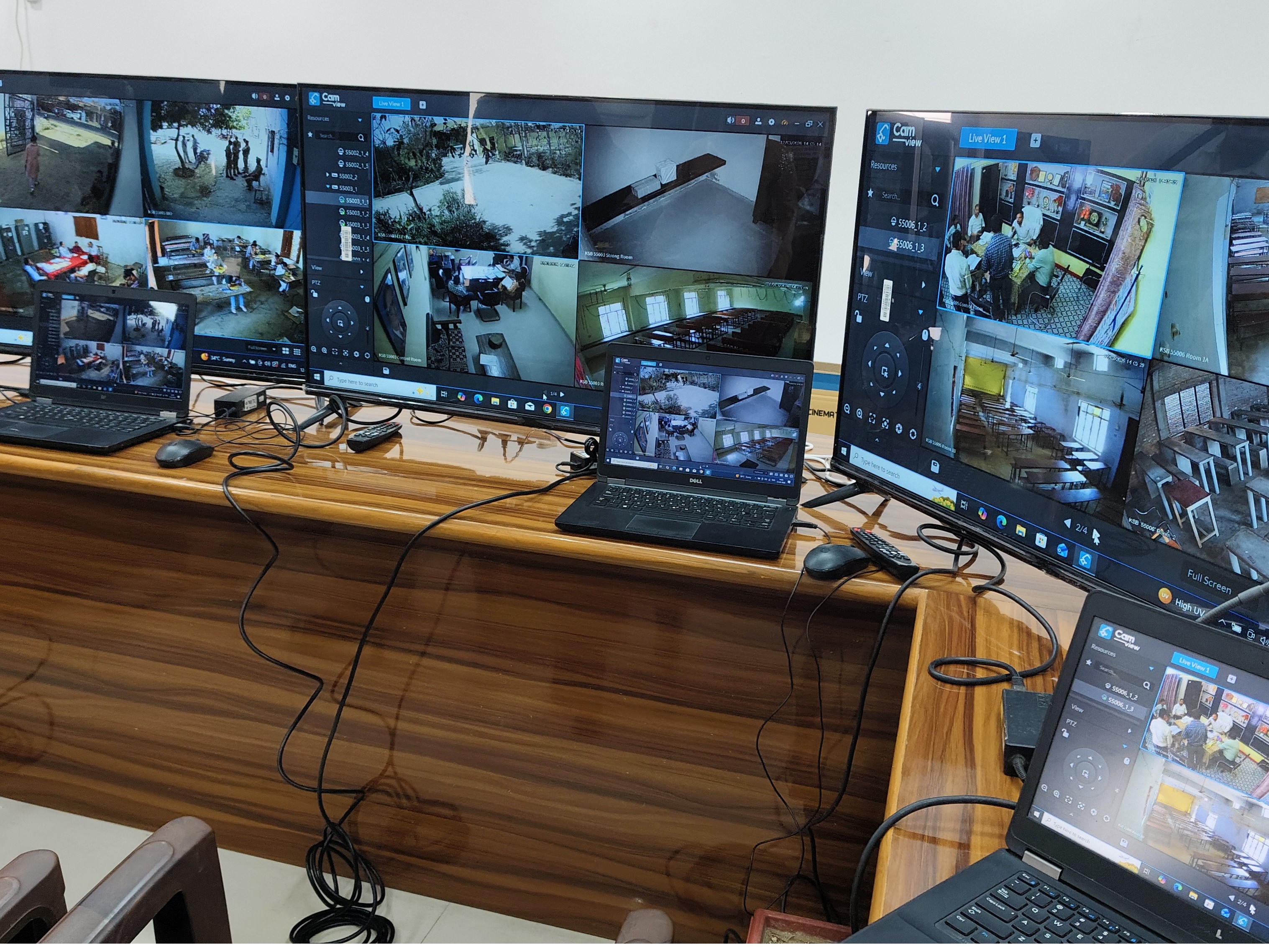 Kushambi SI Exam: CCTV Surveillance at 6 Centers, Police Control Room