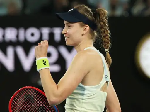 एलिना रायबकिना ने आर्यना सबालेंका को ऑस्ट्रेलिया ओपन के फाइनल में हराकर पहली बार खिताब जीता था।