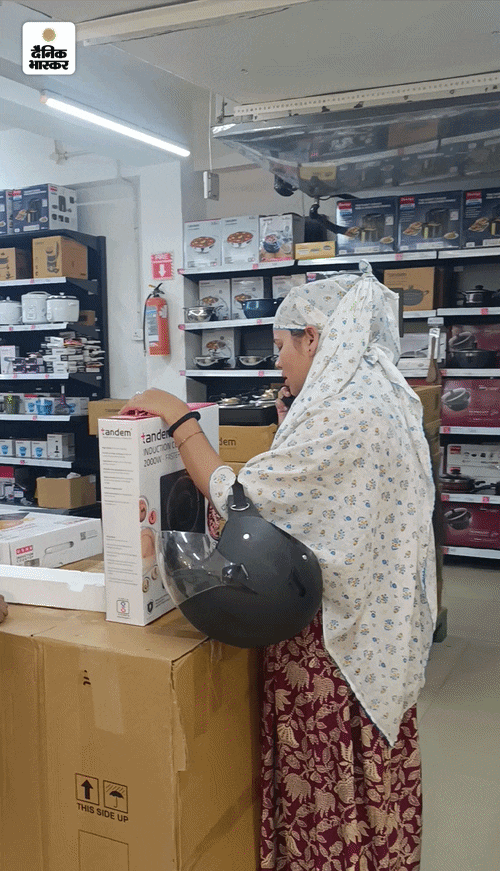 LPG सिलेंडर न मिलने की वजह से चाय की दुकानों पर भी इंडक्शन का ही इस्तेमाल हो रहा है।