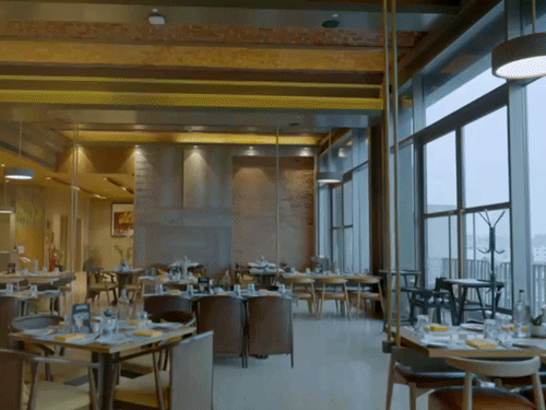 होटल के अंदर का इंटीरियर काफी खास है।