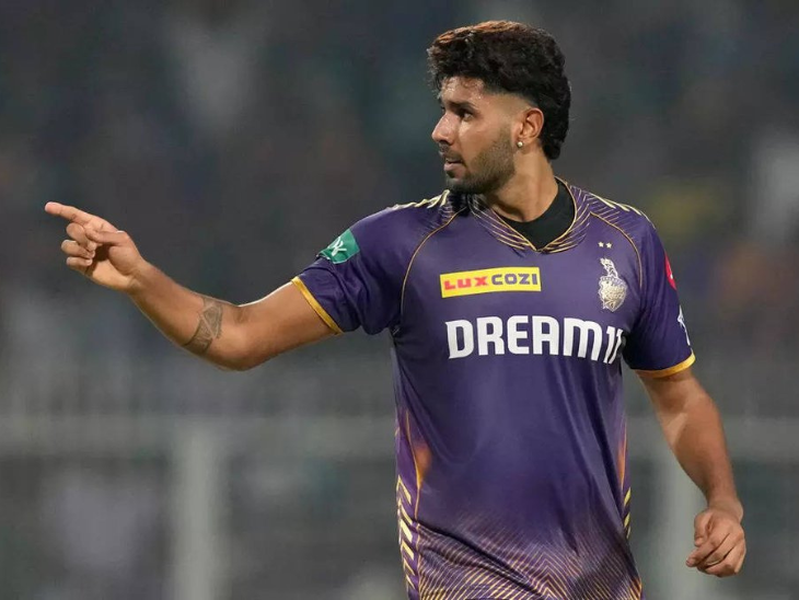 हर्षित राणा ने IPL के 34 मैच में 40 विकेट ले चुके हैं।