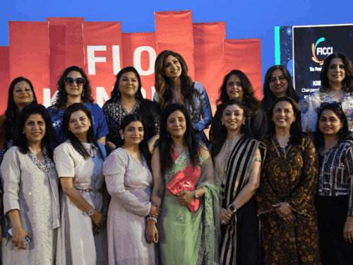 फिक्की फ्लो कार्यक्रम की तस्वीरें।