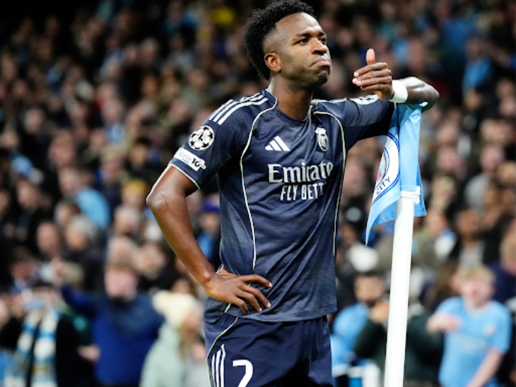 रियल मैड्रिड के लिए दोनों गोल  विनीशियस जूनियर ने किया। - Dainik Bhaskar