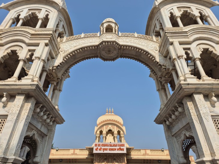 राष्ट्रपति के इस्कॉन मंदिर पहुंचने पर प्रबंधन खास तैयारी कर रहा है