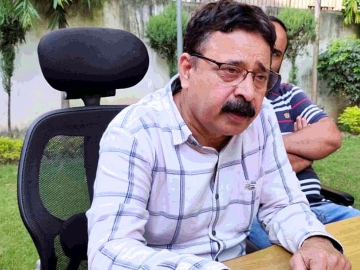 आम आदमी पार्टी के हलका इंचार्ज विभूती शर्मा।