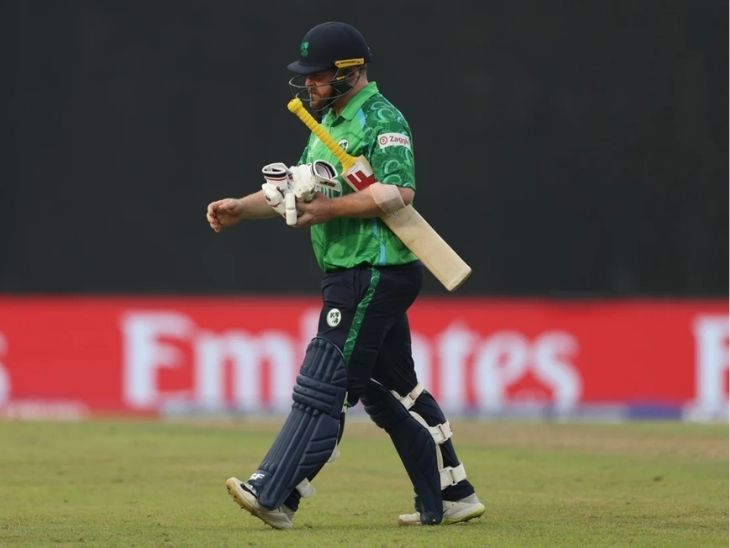 पॉल स्टर्लिंग 11 फरवरी को ऑस्ट्रेलिया के खिलाफ मैच में चोटिल हो गए थे।