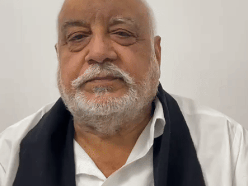 हरियाणा पेट्रोल पंप एसोसिएशन के पूर्व प्रधान और पूर्व विधायक शमशेर सिंह गोगी।