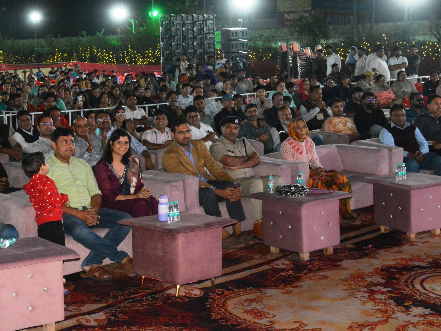 चूरू महोत्सव के अंतर्गत सांस्कृतिक संध्या का आयोजन किया गया।