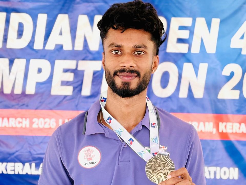 Bihars Piyush Raj Wins 400m Gold at All India Athletics Meet