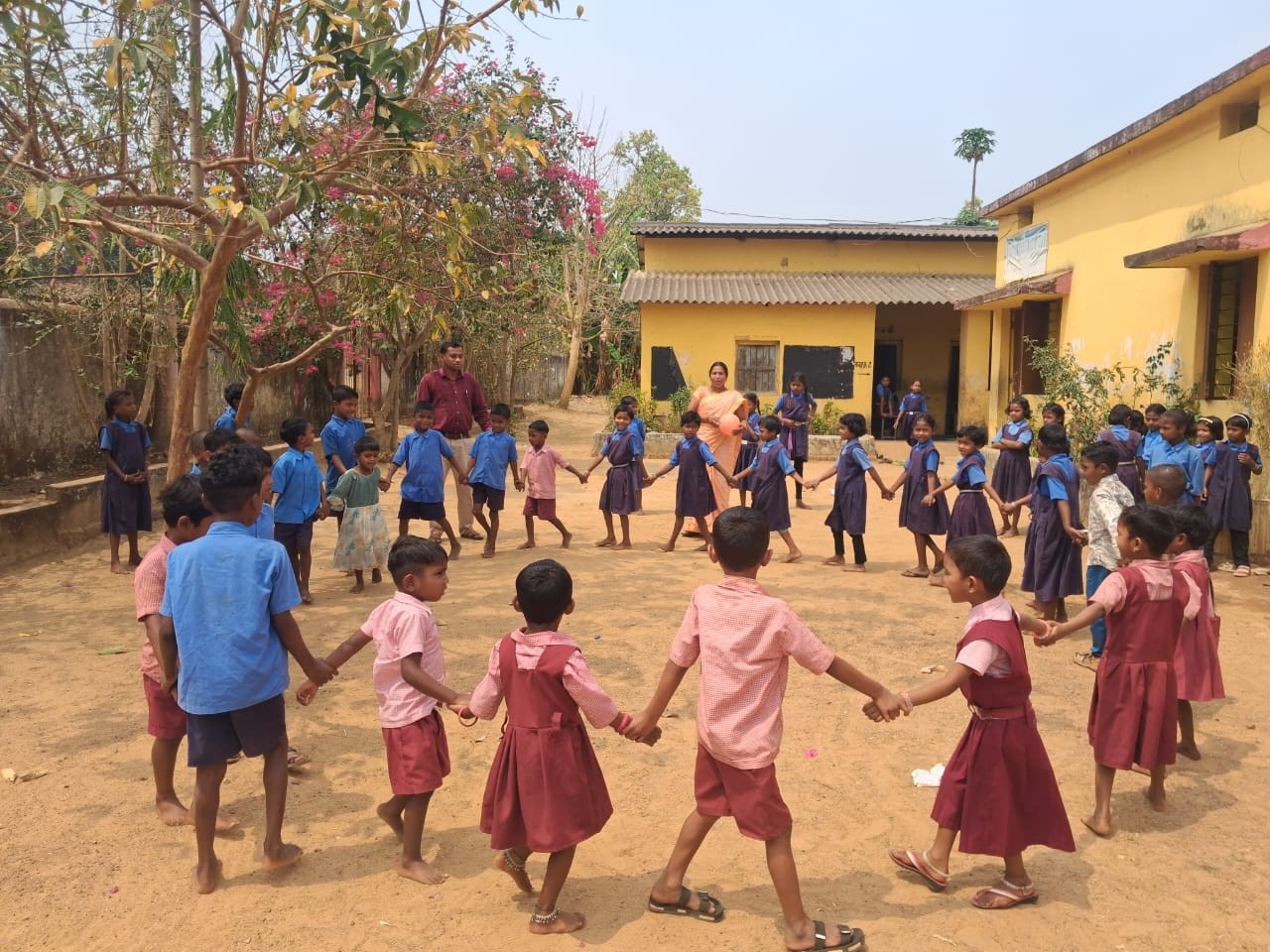 Kondagaon Anganwadi Kids School Visit | Bal Maitri Program Launch