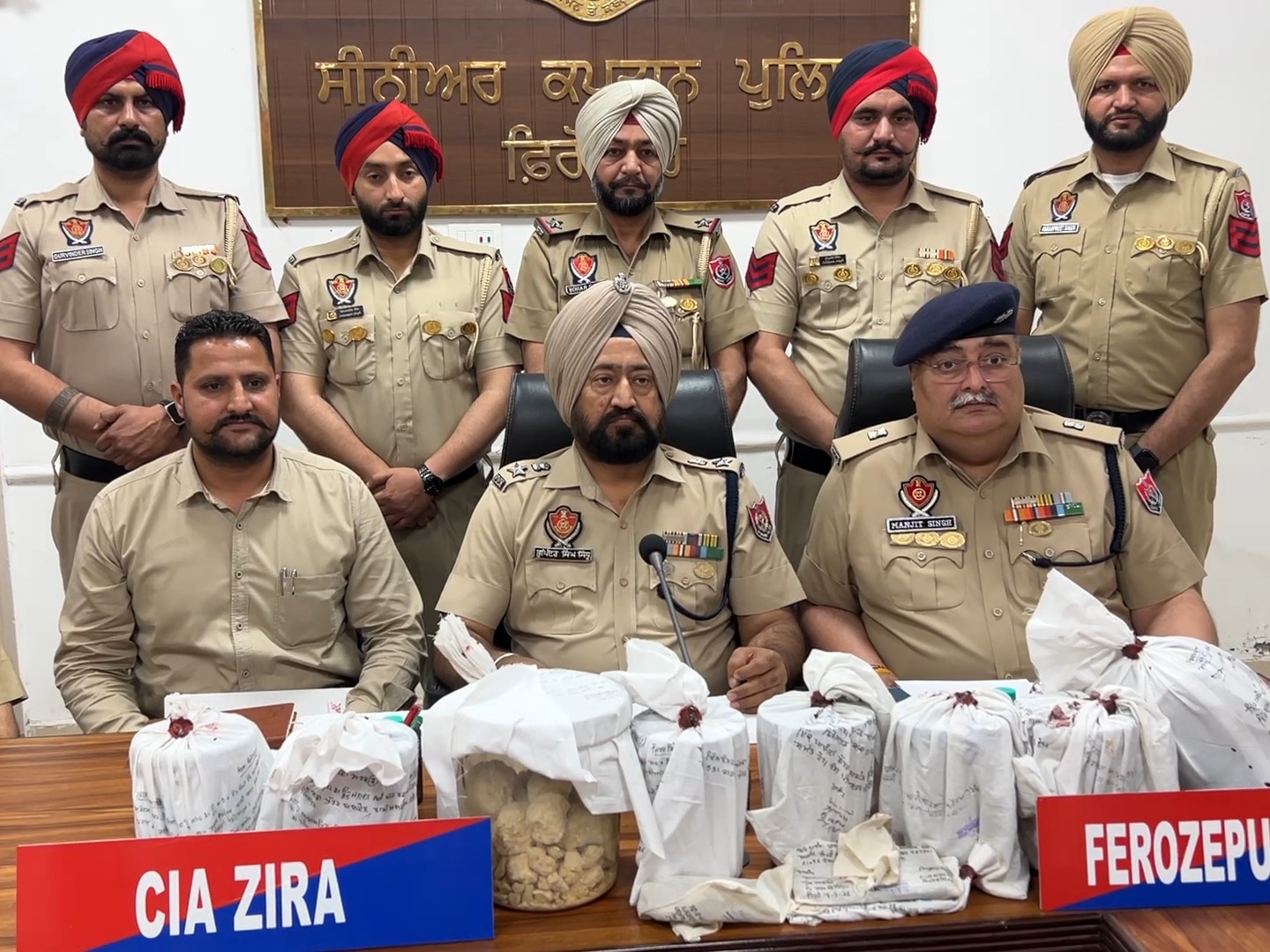 Firozpur Police Arrest 3 Drug Smugglers, 6 Kg Heroin Seized | Punjab News