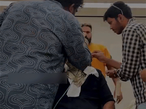 BTS વીડિયોના સીન