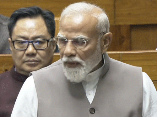 पीएम मोदी ने पश्चिम एशिया जंग को लेकर पहली बार संसद में बयान दिया। - Dainik Bhaskar