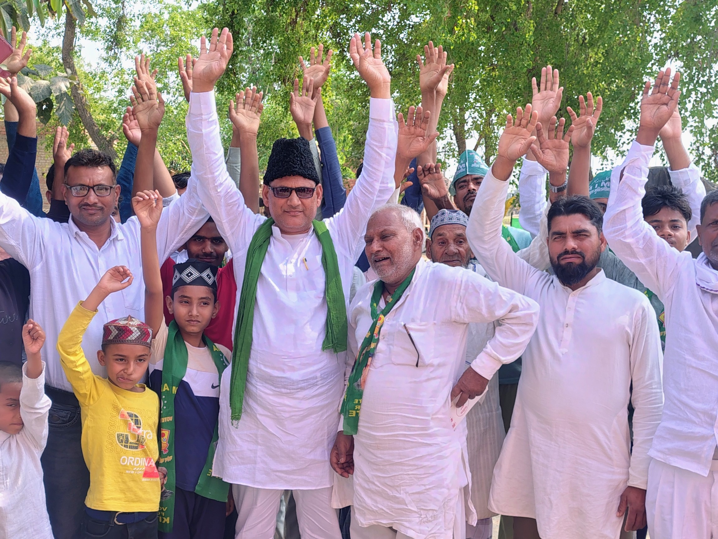 Aimim Rally Chakia AIMIM Rally | SP BJP Policies Attacked