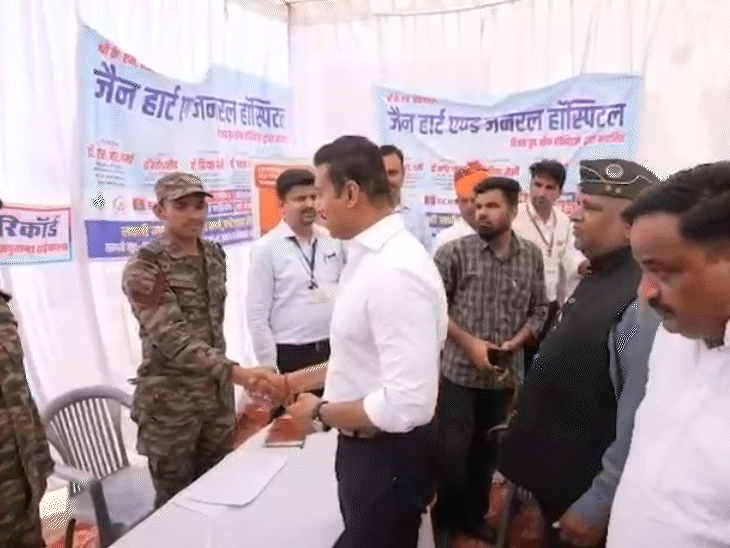 Harshvardhan Rathore Sainik Kalyan Parisar Inauguration Didwana | Rajya Vardhan Rathore