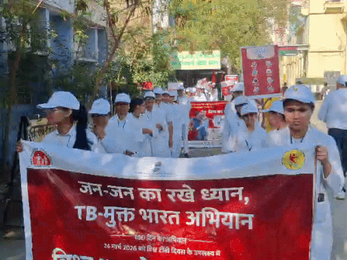 सीकर में वर्ल्ड टीबी डे के अवसर पर सोमवार से 100 दिवसीय ‘टीबी फ्री सीकर-टीबी फ्री इंडिया’ अभियान की शुरुआत हुई।