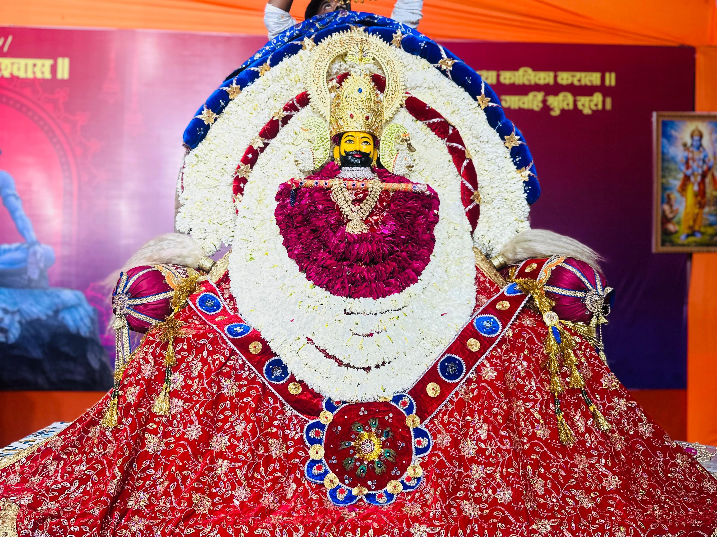 Baroda Village Navratri Garba | Baba Shyam Darbar Celebration