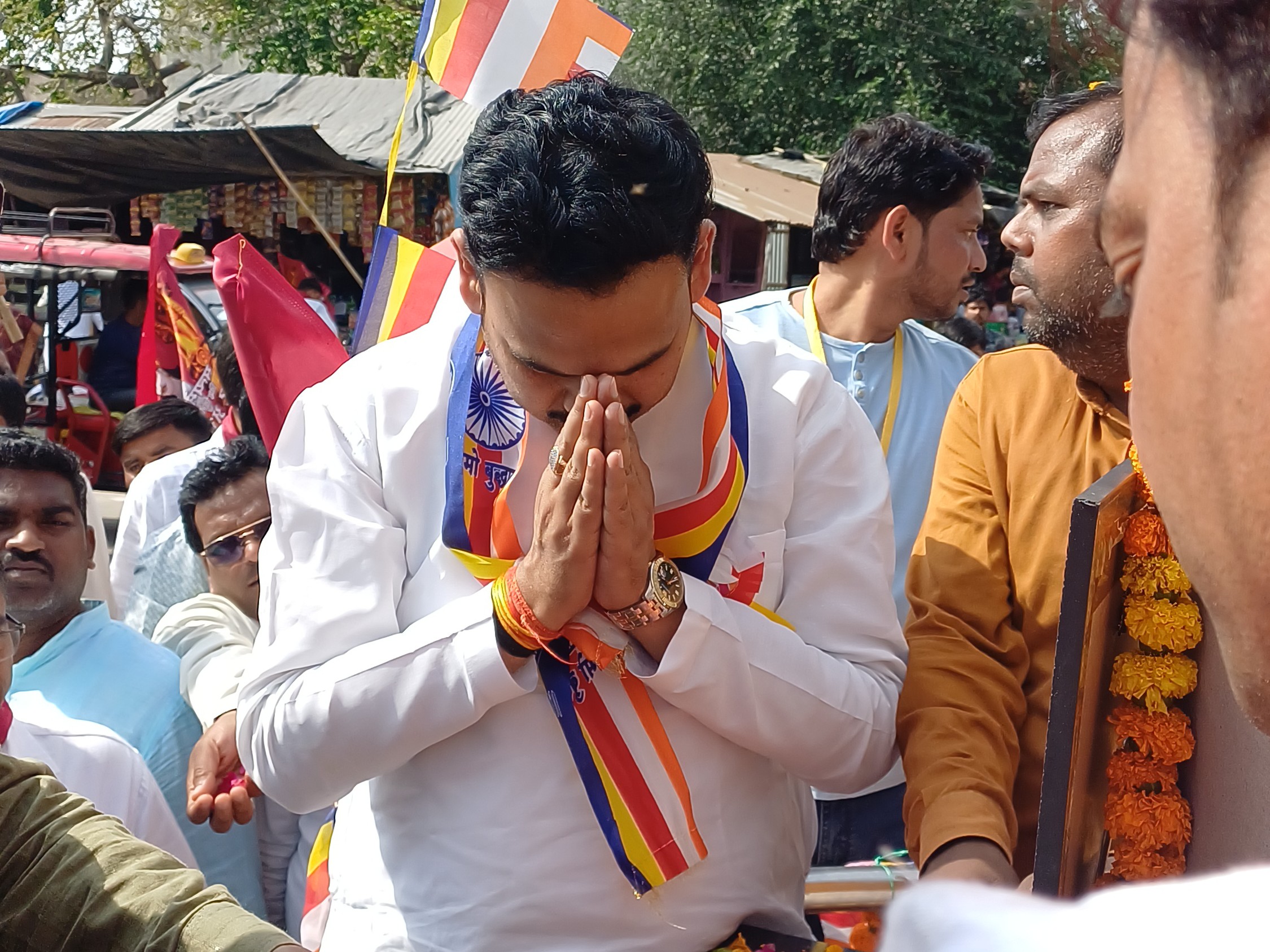 Bhogaon Dhamm Yatra | Samrat Ashok Jayanti Inauguration