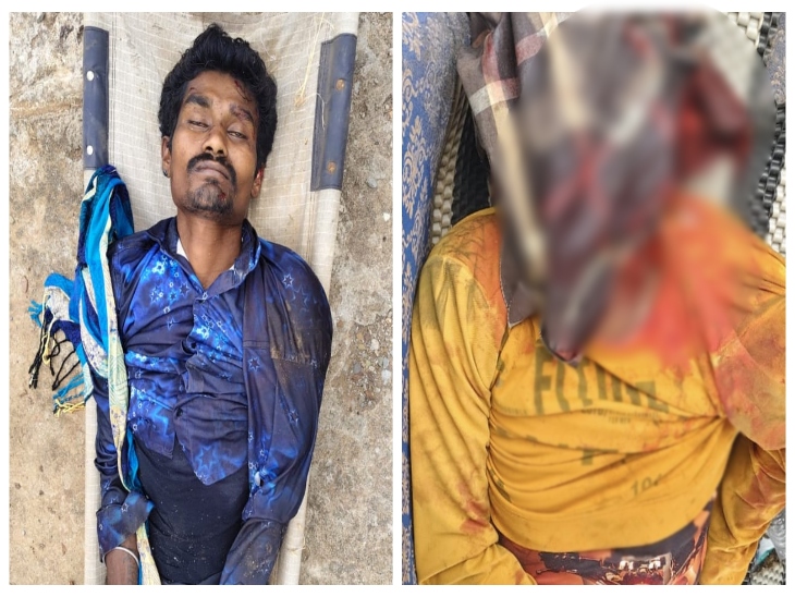 एक युवक को अंदरूनी चोट पहुंची, दूसरे युवक का सिर बुरी चरह कुचला गया था।