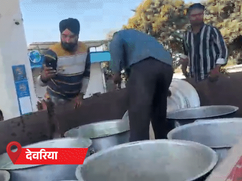 UP Petrol Pump Situation LIVE Photos Update; Lucknow Gorakhpur Gonda  Prayagraj | Fuel Shortage
