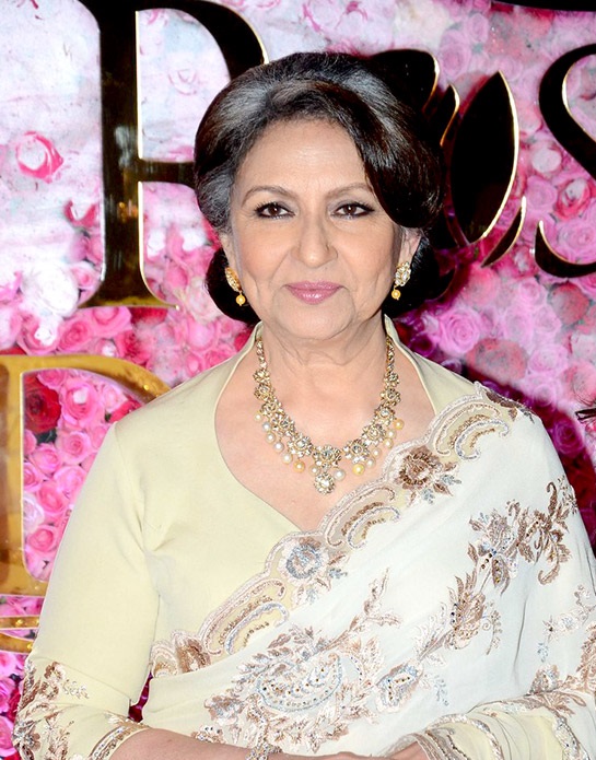 Actress Sharmila Tagore.