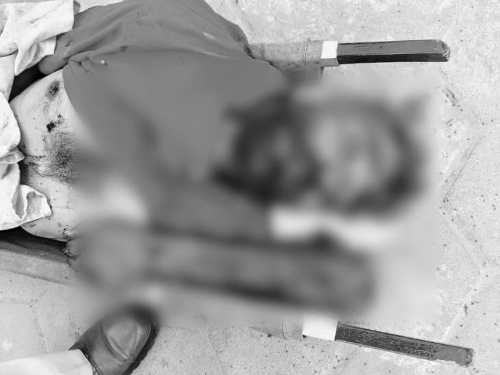 गुरुग्राम में ट्रेन के आगे कूदकर सुसाइड करने वाले व्यक्ति का रखा शव। - Dainik Bhaskar