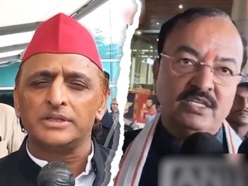 Akhilesh Yadav Vs Keshav Prasad Maurya; UP Gas Cylinder Crisis Politics |  BJP SP