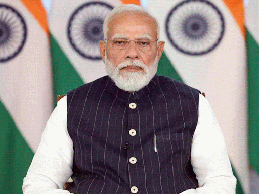 PM मोदी मुख्यमंत्रियों के साथ वर्चुअल मीटिंग में पश्चिम एशिया में संकट को लेकर तैयारियों की समीक्षा कर रहे हैं। - Dainik Bhaskar