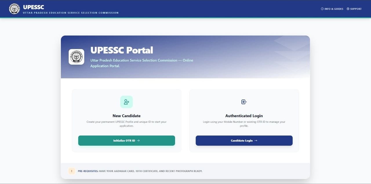 अभ्यर्थियों के लिए रजिस्ट्रशन विंडो इस प्रकार रहेगा।