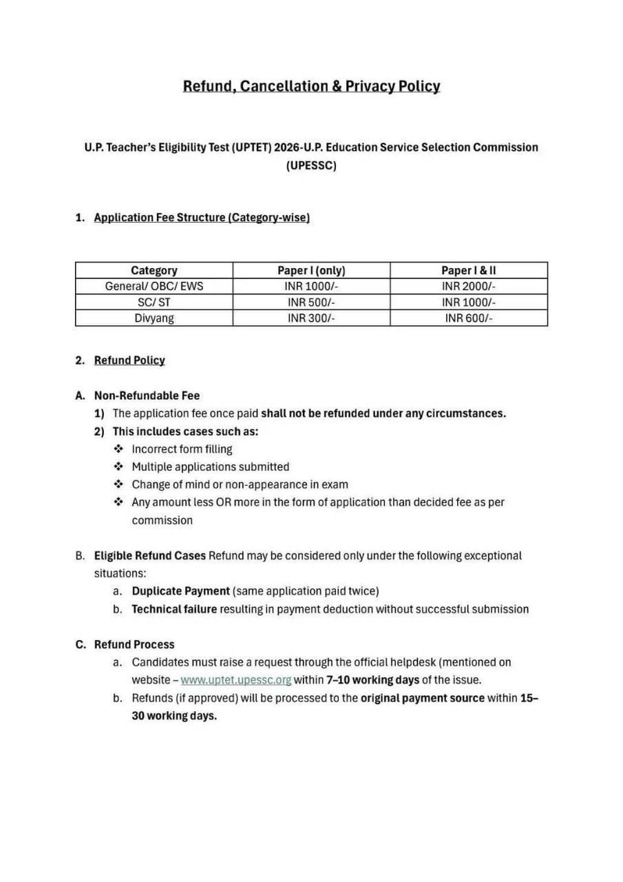 दिशा-निर्देश और रिफंड व कैंसलेशन पॉलिसी जारी कर दी है।