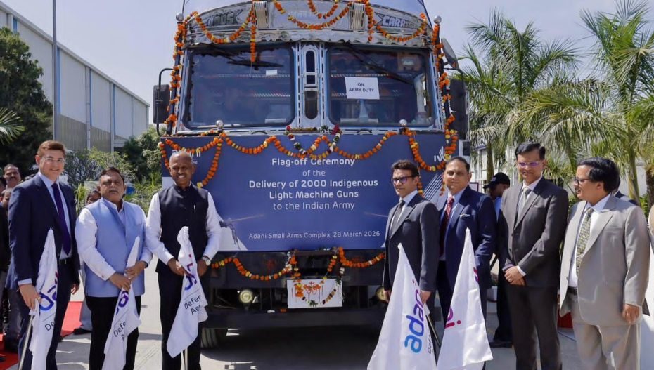 Defense Ministry officials flagged off the first consignment.