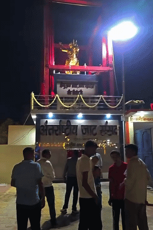 महाराजा सूरजमल की प्रतिमा। इसी का अनावरण किया जाना है।