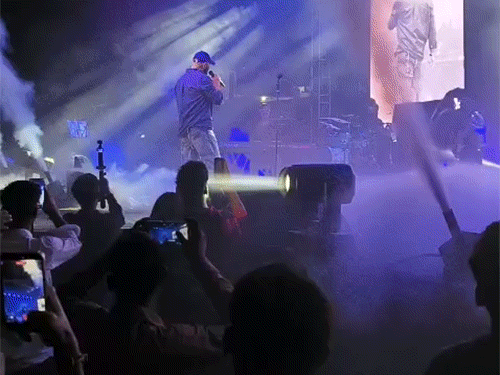 SSIPMT में लाइव कॉन्सर्ट ऑर्गेनाइज किया गया था।