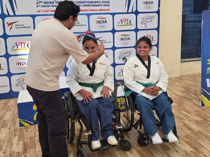 सपना शर्मा का यह लगातार चौथा गोल्ड है।