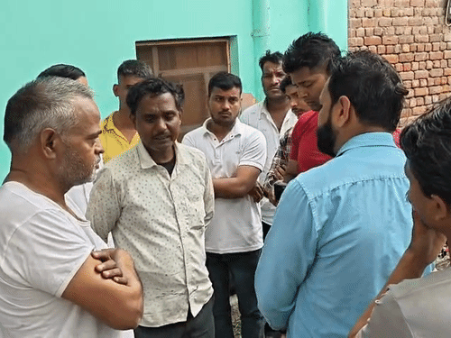 नितिन के परिजन उसे रातभर तलाशते रहे।