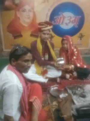 करीब एक साल पहले नितिन और मुस्कान ने आर्य समाज मंदिर में प्रेम विवाह किया था।