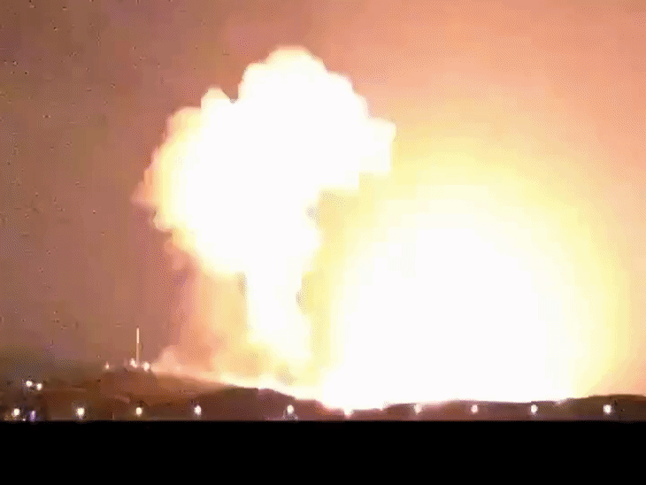 अमेरिका ने सोमवार को ईरान के इस्फहान में हवाई हमले किए।