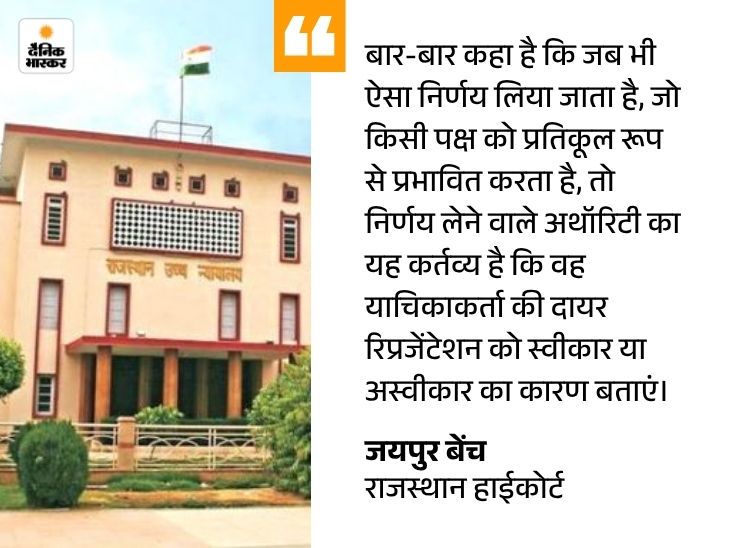 Chauhan Ruling Map Ras Rajasthan HC: Train RAS Officer Jyoti Chauhan in Law & Procedure
