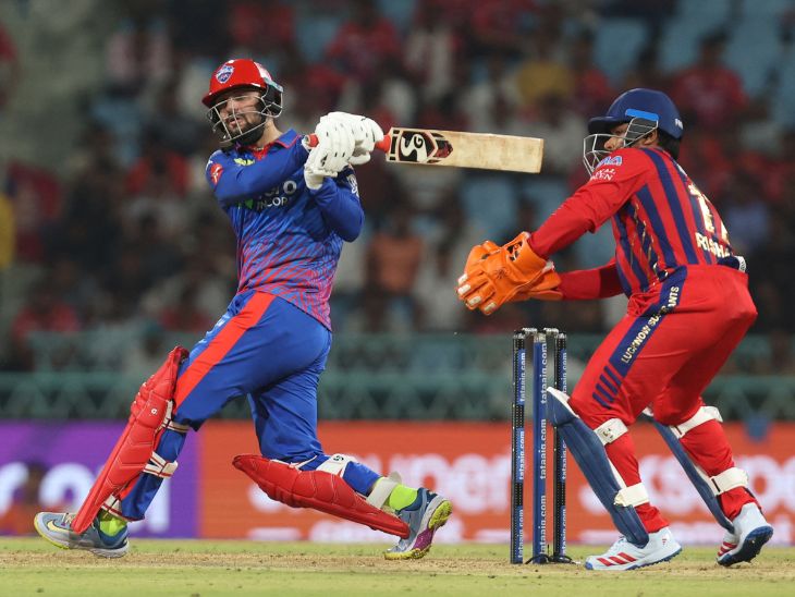 समीर रिजवी ने 47 बॉल पर नाबाद 70 रन की पारी खेली।