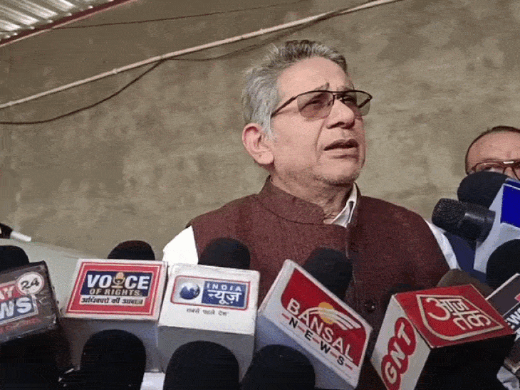 दतिया से कांग्रेस विधायक राजेंद्र भारती की फाइल तस्वीर ।