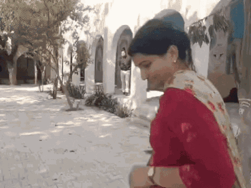 The lady teacher started fleeing with her face covered after being caught facilitating cheating. (File)