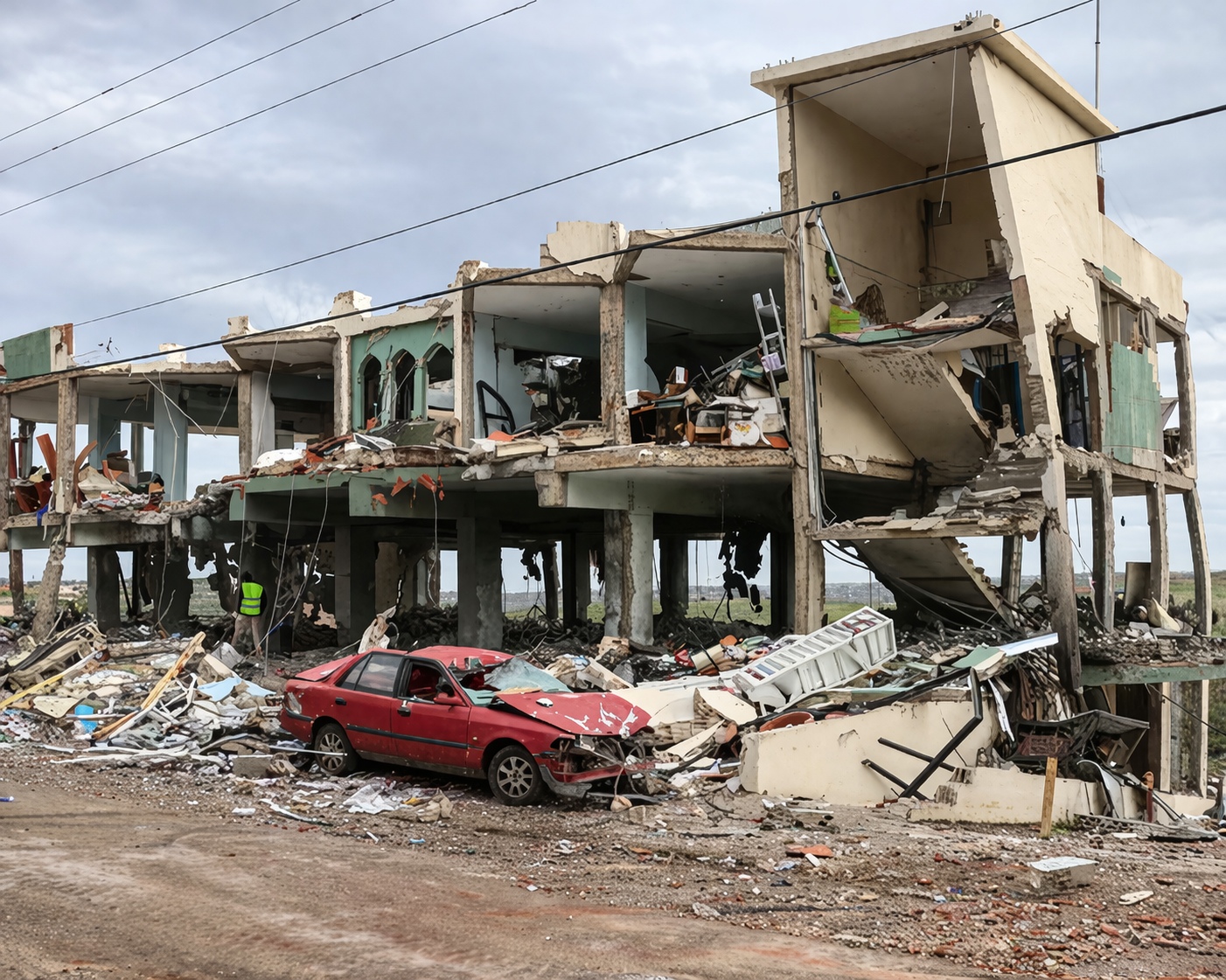 दक्षिणी लेबनान के बुर्ज कलाउइया में स्थित एक हेल्थकेयर सेंटर पर 14 मार्च को इजराइली हमले में 12 मेडिकल स्टाफ की मौत हो गई थी।