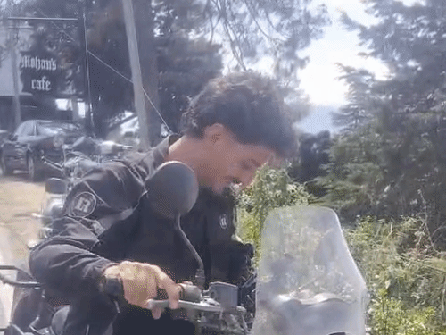 Israeli tourist reached Almora.