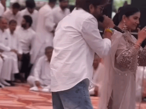 मासूम शर्मा के सॉन्ग पर डांस करतीं सपना चौधरी।