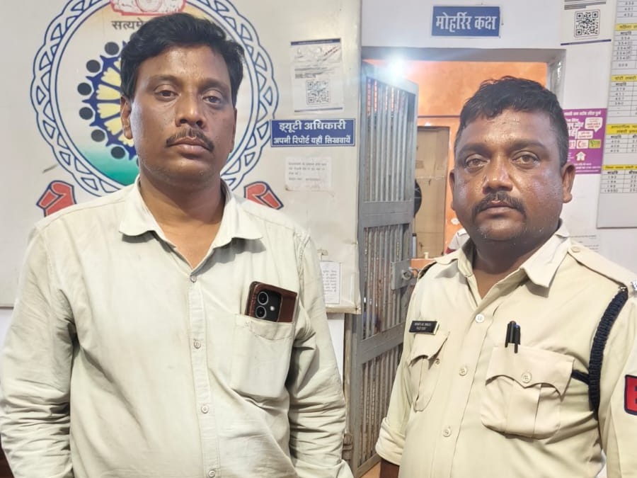 पुलिस ने ठगी के आरोपी को गिरफ्तार कर लिया है। - Dainik Bhaskar