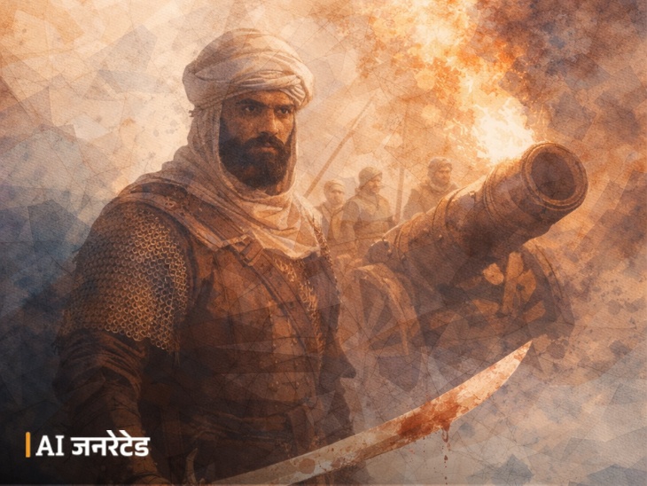 उत्तर भारत में आने वाले मुस्लिमों ने तलवार और तोप के दम पर सत्ता हासिल की।