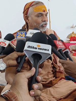 स्वामी अविमुक्तेश्वरानंद सरस्वती ने कहा- जब युद्ध होता है तो एक पक्ष सही और दूसरा गलत होता है।