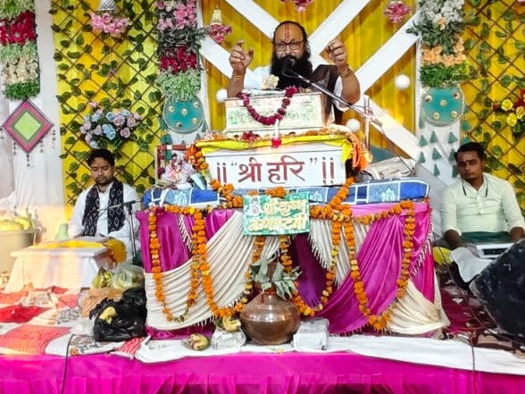 Vijayipur Asdulla Nagar | Bhagwat Katha Rukmini Vivah Utsav Acharya ...