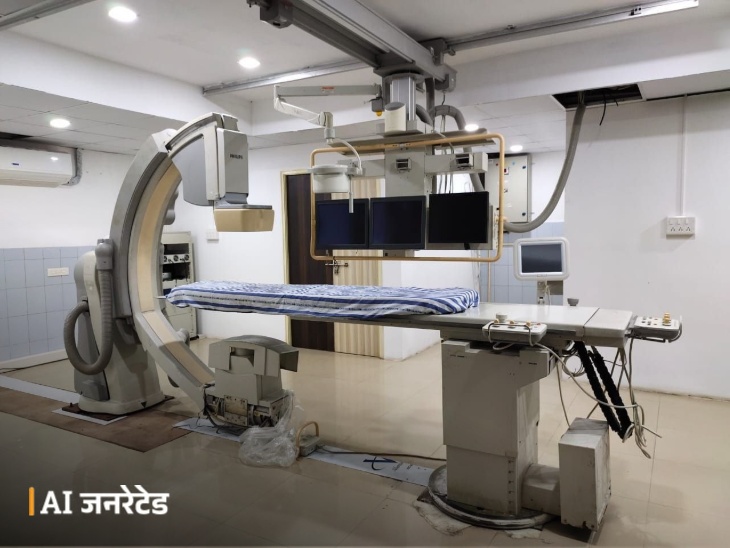 Vipol Machine Faridabad Heart Center Cath Lab Machine Fault | Minister Vipul Inauguration