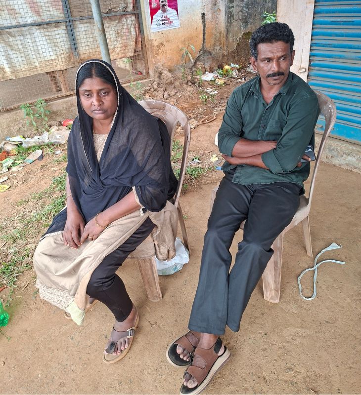 सुनेरा और नासिर को सरकार की तरफ से घर नहीं मिला है। इसलिए उन्हें राहुल गांधी से उम्मीद है।